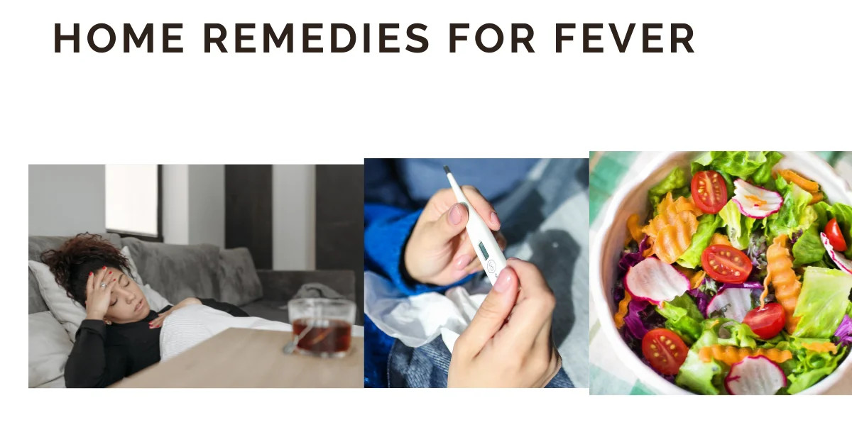 Home remedies for fever